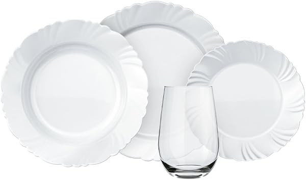 Conjunto Duralex Opaline Pétala